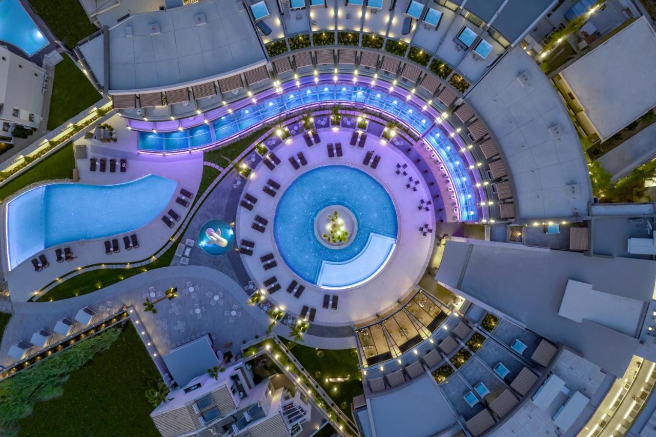 Nautilux Rethymno By Mage Hotels Extérieur photo Aerial view of the hotel