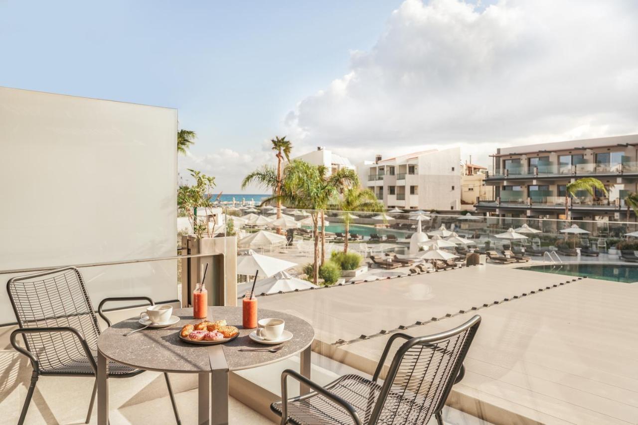Nautilux Rethymno By Mage Hotels Extérieur photo A balcony at the resort