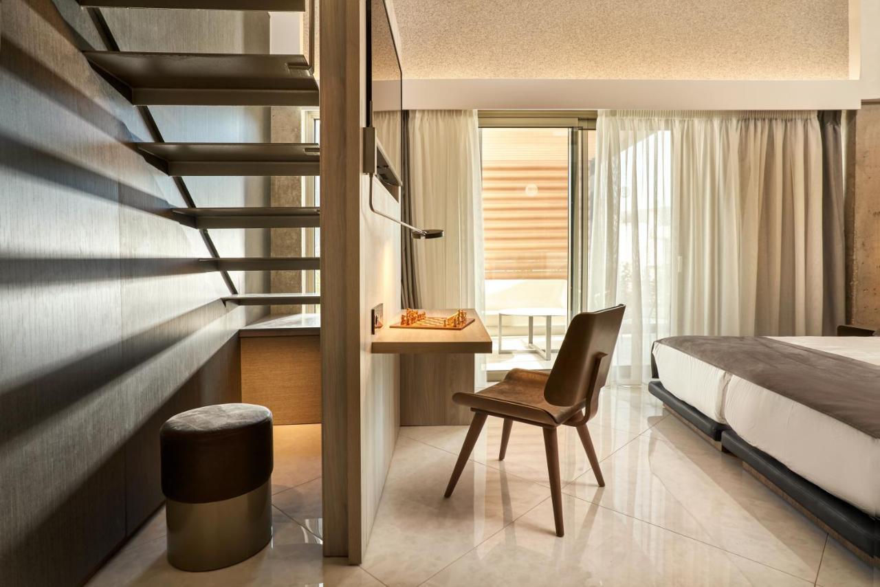 Nautilux Rethymno By Mage Hotels Extérieur photo A room at the hotel